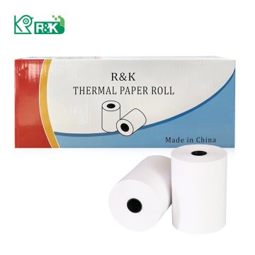 R&K paper thermal cash register 57mm 57x40 thermal paper roll 57x40 for cashier.