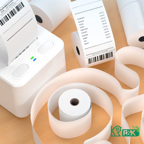 R&K paper thermal cash register 57mm 57x40 thermal paper roll 57x40 for cashier.