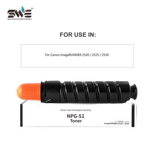 Compatible NPG-51 C-EXV 33 Toner Cartridge for CANON IR2520/2525/2530
