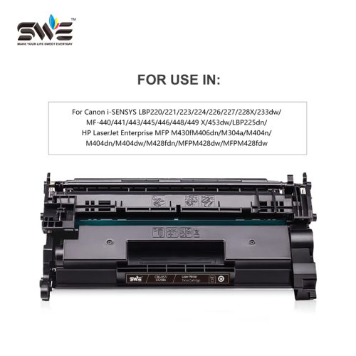Compatible Toner Cartridge CRG-057 for CANON LBP223dw MF443 445 446 449 Printer