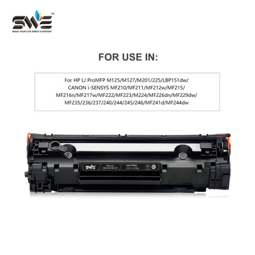 Manufacturer Wholesale CRG-125 CRG-325 CRG-725 Compatible Toner Cartridge For Canon IC MF3010 MF3030