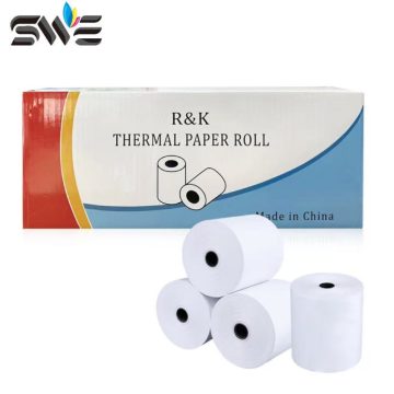 R&K paper thermal cash register 80mm 80x80 thermal paper roll 80x80 for cashier