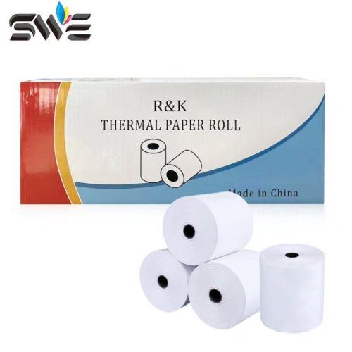 R&K paper thermal cash register 80mm 80x80 thermal paper roll 80x80 for cashier