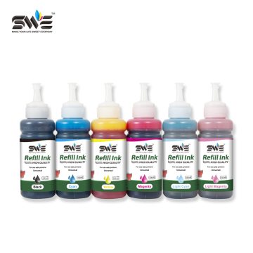 30ml 70ml 100ml 250ml 500ml 1000ml 1L Universal Pigment Dye Tinta Color Bottle Kit Refill Ink for Epson HP Brother Canon Printer