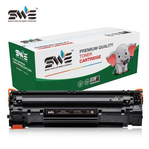 SWE Wholesale Toner Cartridge CE285A 35A 36A 78A Universal Black Compatible For HP Laserjet Printer Series China Premium.
