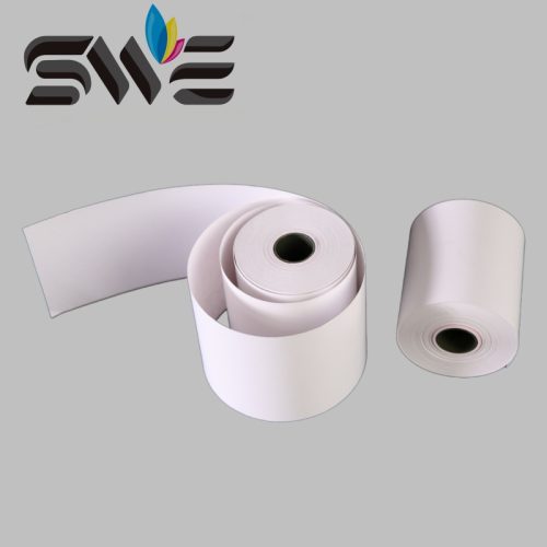 Wholesale Thermal Receipt Paper Rolls 70x50mm Oil Proof Waterproof Eco-Friendly Cash Register Paper