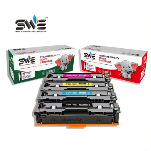 HP CF500 Toner Cartridge Compatible High Quality Imported Toner CF500A Suit for Laser Printer M254dw M254nw M280nw M281fdn  M281fdw