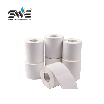 SWE Copperplate paper self-adhesive label paper stickers 100 80 70 60 50 40 30 20 10mm label stickers printing