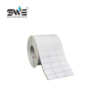 Hot Sale Waterproof White 30*20 SWE Thermal Paper Labels Adhesive Sticker DIY Sizes for Grocery Use