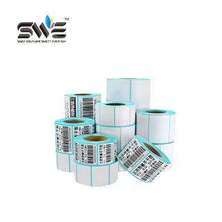 High-Performance Direct  SWE Thermal Label Rolls For Fast Printing Smudge-Resistant Multiple Sizes Available 30*20mm 32*19mm 25*15mm and so on