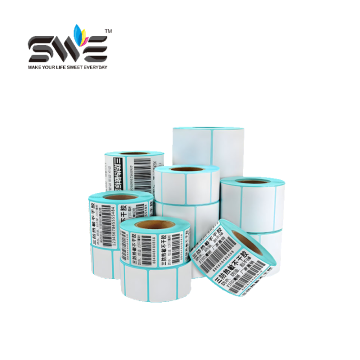 High-Performance Direct  SWE Thermal Label Rolls For Fast Printing Smudge-Resistant Multiple Sizes Available 30*20mm 32*19mm 25*15mm and so on