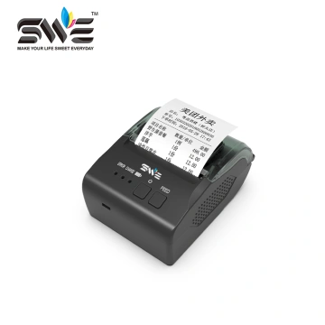 Mobile Portable SWE Thermal Printer zj-5820 Price Tag Sticker Printer