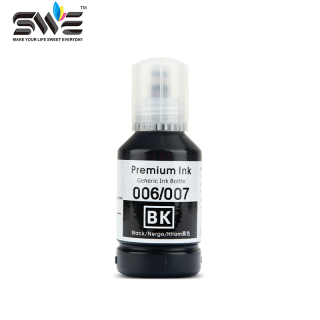 Factory 127ml Bottle Epson006  Compatible Refill Dye SWE Refill Ink for Epson M1108、M1128、M1129Printer