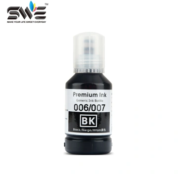 Factory 127ml Bottle Epson006  Compatible Refill Dye SWE Refill Ink for Epson M1108、M1128、M1129Printer