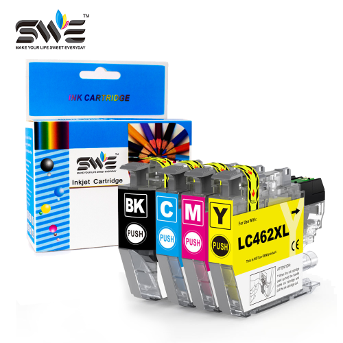 SWE High Quality LC462XL LC462 XL Color Black Compatible Ink Cartridge for Brother MFC J2340DW J2740DW J3540DW J3940DW Inkjet Printer